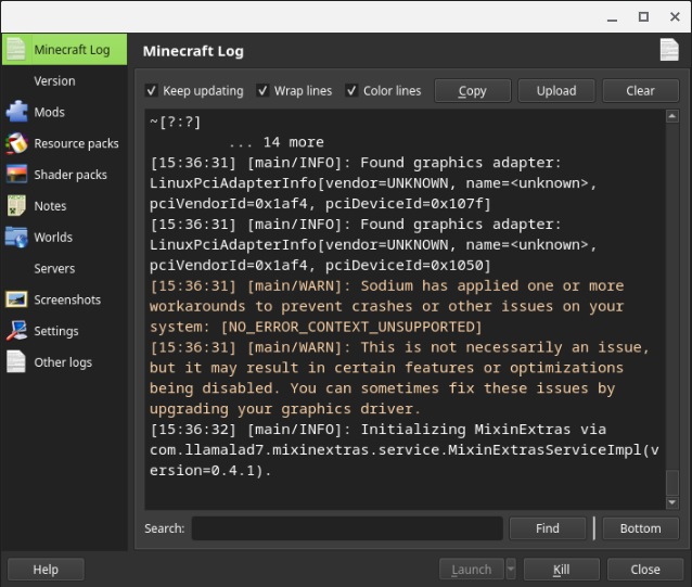 Screenshot One